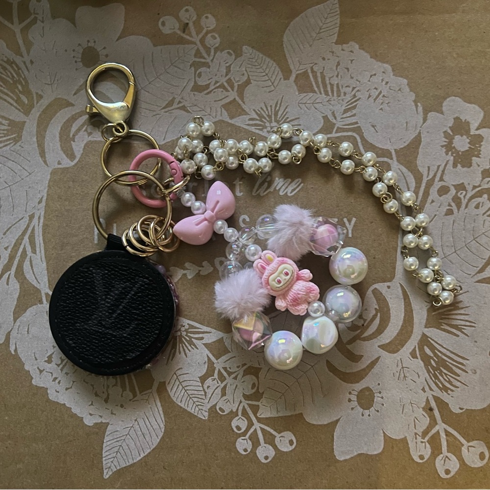 Louis Vuitton/La bubu up cycled bag charm